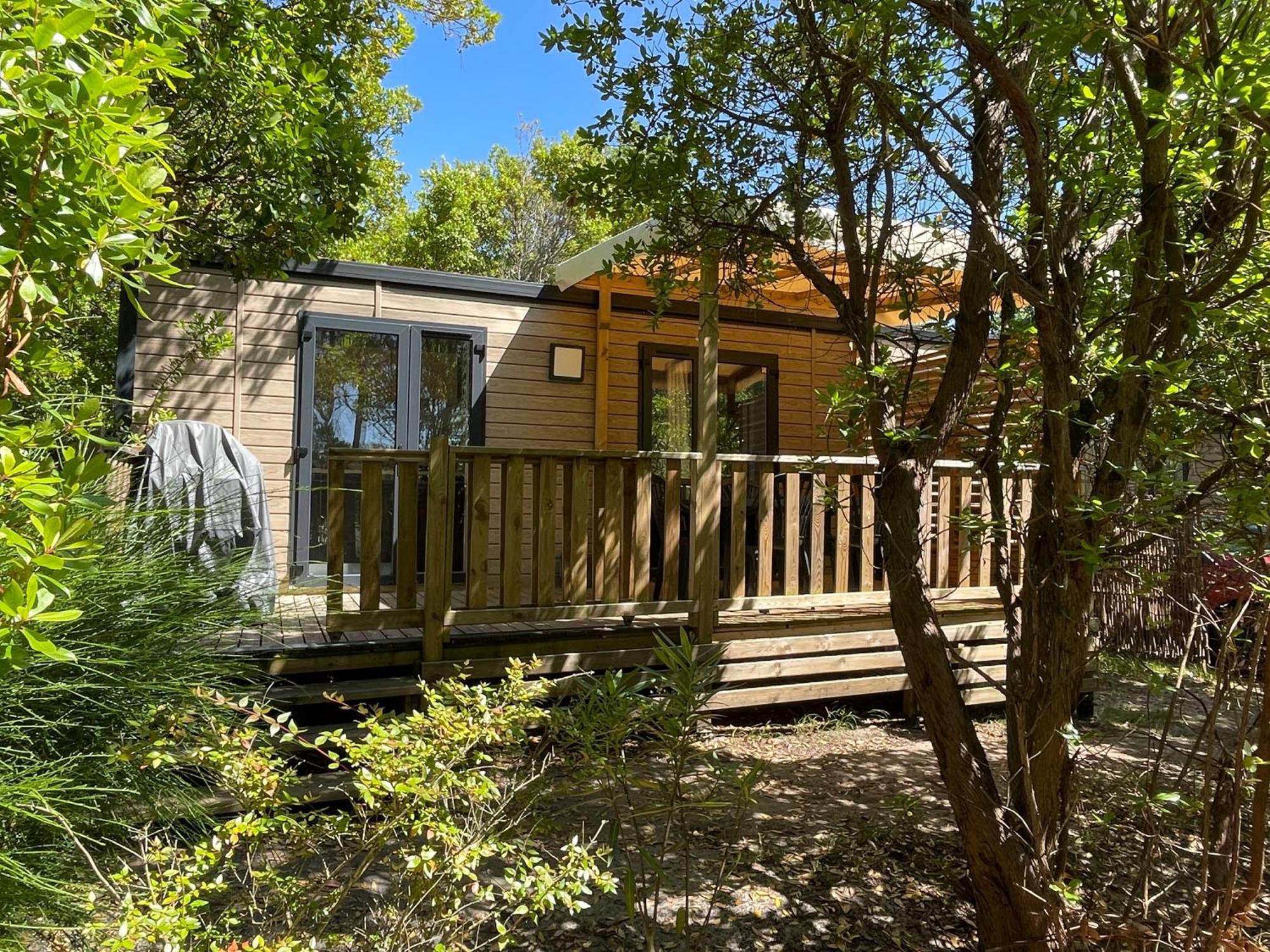 Cocon Du Lac Mobilhome 3 Chambres,6 Pers,Camping Mayotte 5 Etoiles Biscarrosse Landes Екстериор снимка